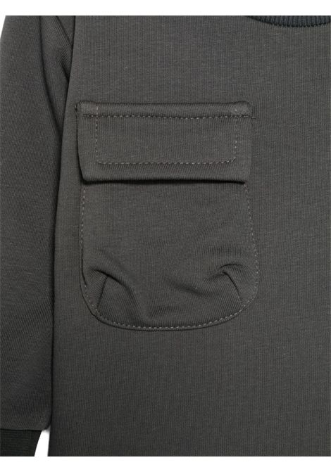 Felpa con tasche applicate U+E' BY MISS GRANT | UEM0721PIOMBO